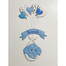 Load image into Gallery viewer, Elephant Crib Bedding Set/Crib Bedding Set Boy/ Birth Set/ Elephant Quilt/Boy / Personalized/Blanket/Embroidery