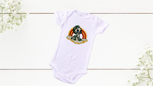 Load image into Gallery viewer, Baby Zebra Embroidered Bodysuit Personalized/Onesie/Bodysuits design