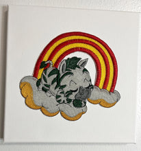 Load image into Gallery viewer, Zebra Baby Canvas Embroidery for Decorations for Baby Rooms, Children Art Embroidery