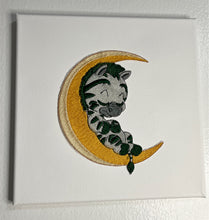 Load image into Gallery viewer, Zebra Baby Canvas Embroidery for Decorations for Baby Rooms, Children Art Embroidery