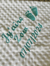 Load image into Gallery viewer, Personalizada Baby Blanket-Baby Blanket-Boy Blanket/Babies Blanket-Unisex Baby Blanket/ Girl Baby-Blankets