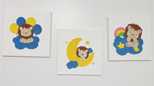 Load image into Gallery viewer, Lion Baby Canva Embroidery for Decorations for Baby Rooms, Nursery Décor Children Art Embroidery