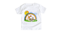 Load image into Gallery viewer, Bambi with Butterfly and Rainbow Happy Birthday Inspired/Bodysuit/T-shirt