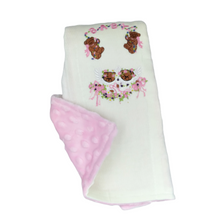 Load image into Gallery viewer, Baby Burp Cloth Babies Bear Embroidered/Burp Cloth/ Baby Accessories/Personalized