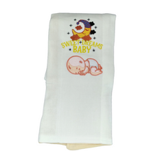 Load image into Gallery viewer, Burp Cloth Sweet Dream Baby/Embroidered Diaper Cloth/Burp Cloth/Embroidery/Baby Shower/Burp Cloth Personalized/Baby Accessories