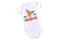 Load image into Gallery viewer, My 1st Christmas Baby Bodysuit/Embroidery Bodysuit