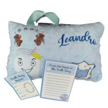 Load image into Gallery viewer, Tooth Fairy Pillow Baby Bears /Boy Tooth Fairy Pillow/Tooth Fairy Pillow/Tooth Fairy Report/Tooth Fairy Pillow Personalized
