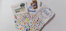 Load image into Gallery viewer, Baby Burp Cloths Set Boy Embroidered/Baby Accessories/ Burp Clothing Personalized