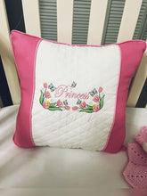 Load image into Gallery viewer, Princess Baby Girl Crib Bedding Set/Crib Bedding Set Girl/ Nursery Set/Pink Girl Blanket