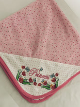 Load image into Gallery viewer, Princess Baby Girl Crib Bedding Set/Crib Bedding Set Girl/ Nursery Set/Pink Girl Blanket
