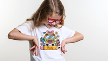 Load image into Gallery viewer, Back to School Custom Name Shirt/ T-shirt/Girl/School name/Girl T-shirt
