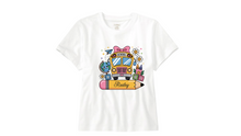Load image into Gallery viewer, Back to School Custom Name Shirt/ T-shirt/Girl/School name/Girl T-shirt
