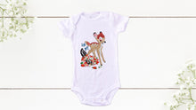 Load image into Gallery viewer, Baby Bambi Embroidered Bodysuit /Onesie/Bodysuits design/Clothing Kids/Customer kids/Customer Kids.

