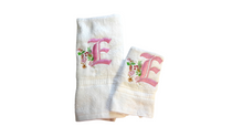 Load image into Gallery viewer, Monogrammed towels Embroidery/Personal Monogram/Monogram
