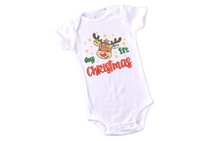 Load image into Gallery viewer, My 1st Christmas  Baby Bodysuit/Embroidery Bodysuit
