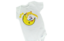 Load image into Gallery viewer, Sailor Moon Embroidery Birthday Baby Onesie/Bodysuit-Milestone/Toddler T-shirt
