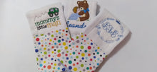 Load image into Gallery viewer, Baby Burp Cloths Set Boy Embroidered/Baby Accessories/ Burp Clothing  Personalized
